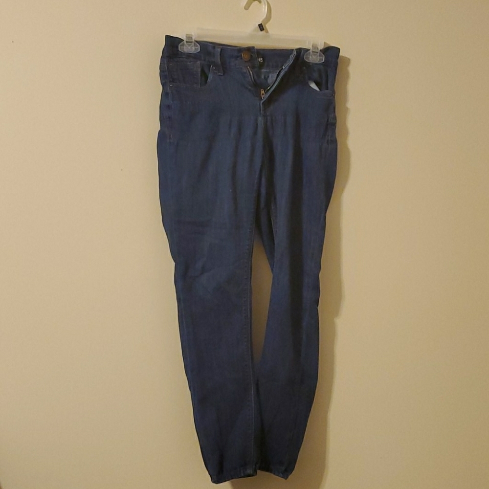 Dark blue jeans